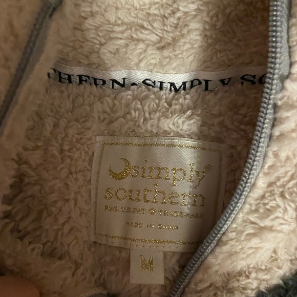 Simply Southern Sherpa Sweatshirt - Picture 4 of 4